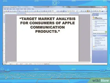 Image titled Write a Target Market Analysis Step 6