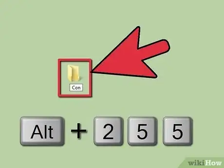 Image titled Create a Folder Named Con Step 2