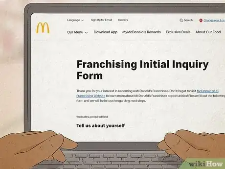 Image titled Open a McDonald's Franchise Step 4