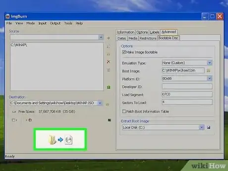 Image titled Create a Bootable Windows XP ISO from a Folder Step 9