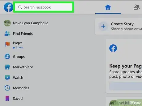 Image titled Search for People on Facebook Step 2