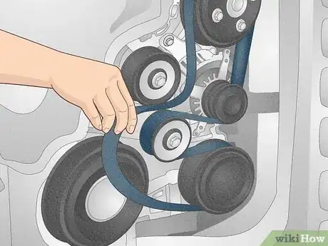 Image titled Tighten a Drive Belt Step 10