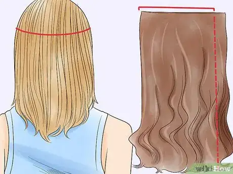 Image titled Make Hair Extensions Step 8