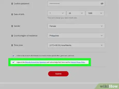 Image titled Create a Nintendo Account and Link It to a Nintendo Switch Step 3