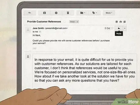 Image titled Respond when Prospects Ask for Customer References Step 7