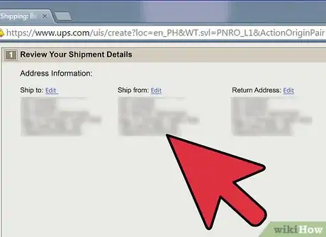 Image titled Prepare a Paid UPS Shipping Label Online Step 11