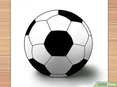 Image titled Draw a Soccer Ball Step 9