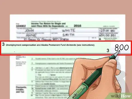 Image titled Fill Out a US 1040EZ Tax Return Step 10