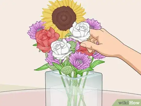 Image titled Arrange Flowers in a Vase Step 15