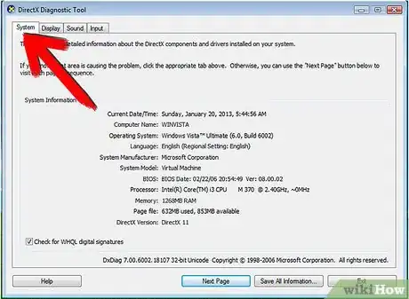 Image titled Check Direct X