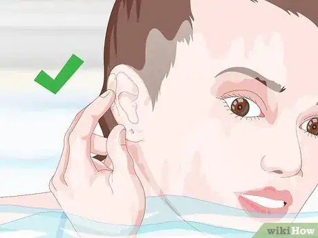 Image titled Cover an Ear Piercing for Swimming Step 6