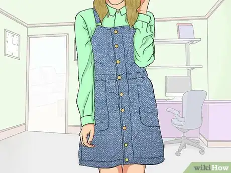 Image titled Wear a Denim Dress Step 10