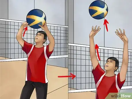 Image titled Backset a Volleyball Step 3