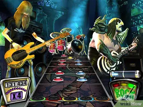 Image titled Play Guitar Hero 2 Using the Regular Controller Step 1