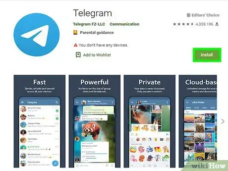 Image titled Use Telegram Step 1