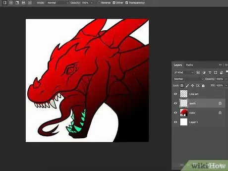 Image titled Color Line Art in Photoshop Step 20