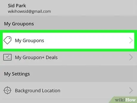 Image titled Print a Groupon Voucher on iPhone or iPad Step 3