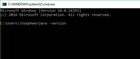 Image titled Windows cmd java version command small.png