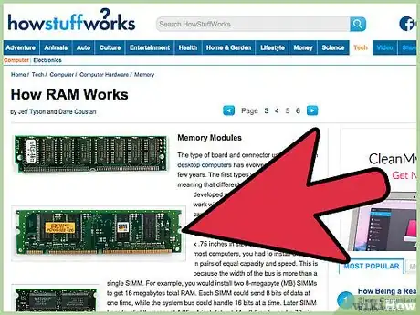 Image titled Avoid Damaging RAM During Installation Step 2