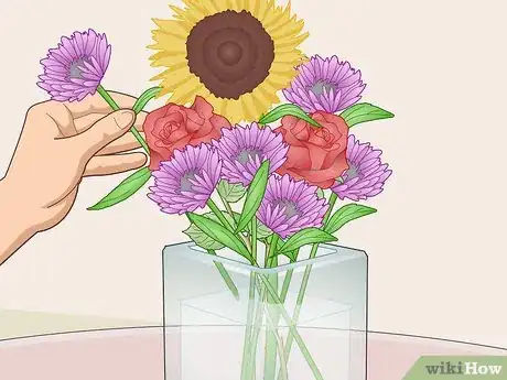 Image titled Arrange Flowers in a Vase Step 14