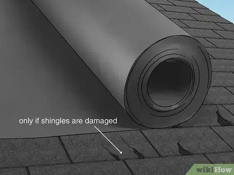 Image titled Install Metal Roofing over Shingles Step 3