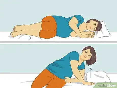 Image titled Lie Down in Bed During Pregnancy Step 12