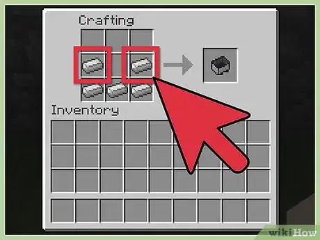 Image titled Make a Minecart in Minecraft Step 7