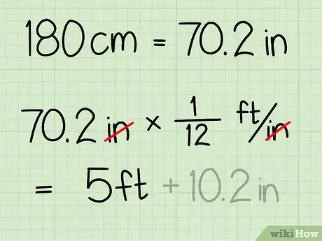 Image titled Convert Human Height in Centimeters to Feet Step 3