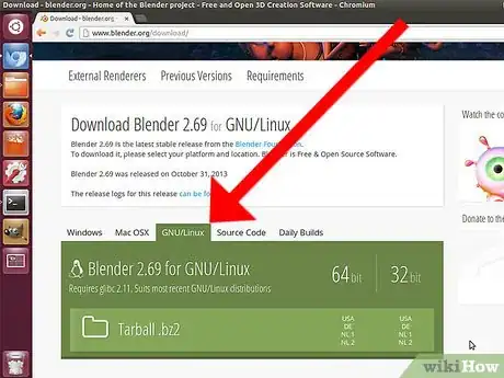 Image titled Install Blender 3D on Ubuntu Step 2