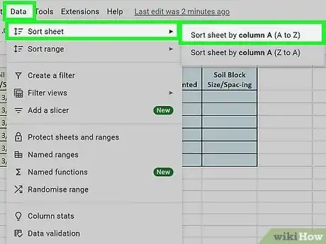 Image titled Use Google Spreadsheets Step 9