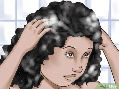 Image titled Keep Curly Hair Healthy Step 1