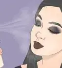 Apply Goth Makeup