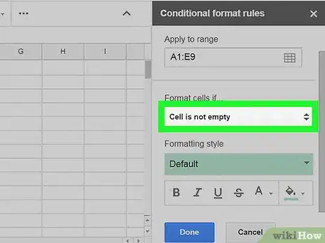 Image titled Highlight Every Other Row on Google Sheets on PC or Mac Step 8