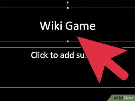 Image titled Create a Computer Game Using PowerPoint Step 4
