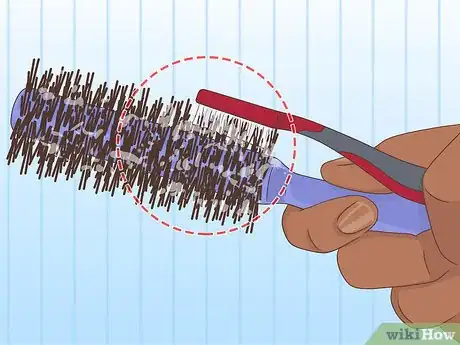 Image titled Clean a Round Hair Brush Step 10