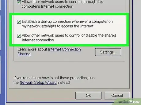 Image titled Set Up Internet Connection Sharing for Windows XP Step 6