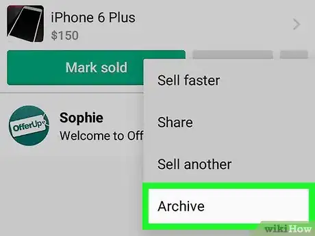 Image titled Delete an Item on OfferUp on Android Step 5