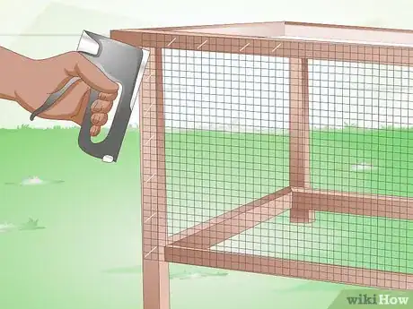 Image titled Build an Outdoor Rabbit Cage Step 7