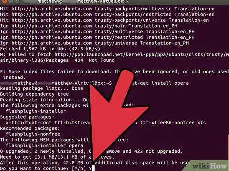 Image titled Install Opera Browser Through Terminal on Ubuntu Step 7