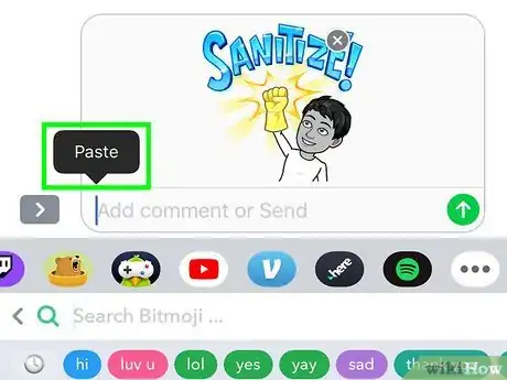Image titled Use Bitmoji with Friends Step 30