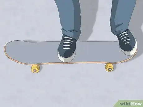 Image titled 180 on a Skateboard Step 2