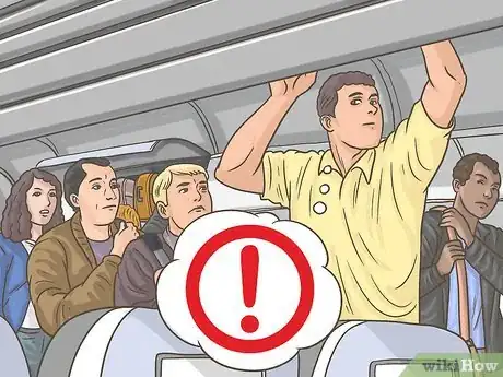 Image titled Practice Airplane Etiquette Step 3