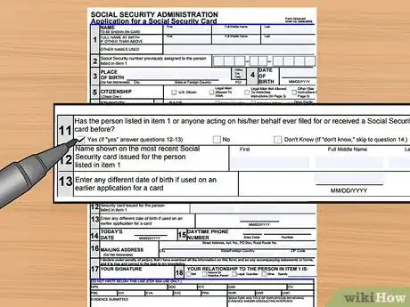 Image titled Get a New Social Security Card Step 16