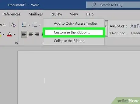 Image titled Add Toolbars to Microsoft Word Step 2