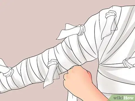 Image titled Make a Mummy Costume Step 17