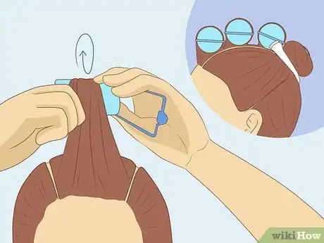 Image titled Use Hair Rollers Step 15