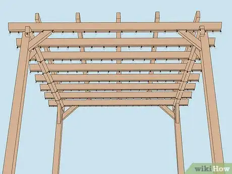 Image titled Hang Pergola Lights Step 5