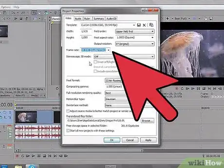 Image titled Render a Video in HD With Sony Vegas Step 7