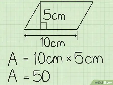 Image titled Calculate the Area of a Parallelogram Step 5