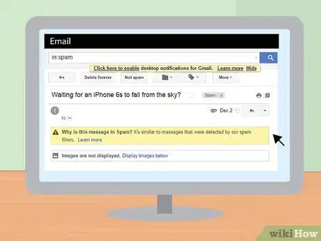 Image titled Report Scam Emails Step 1